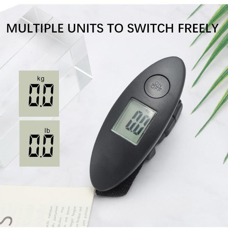 (READYSTOCK) Luggage Weighing Scale Portable Hanging Weight Scale Alat Penimbang Beg Berat 40kg 便携式行