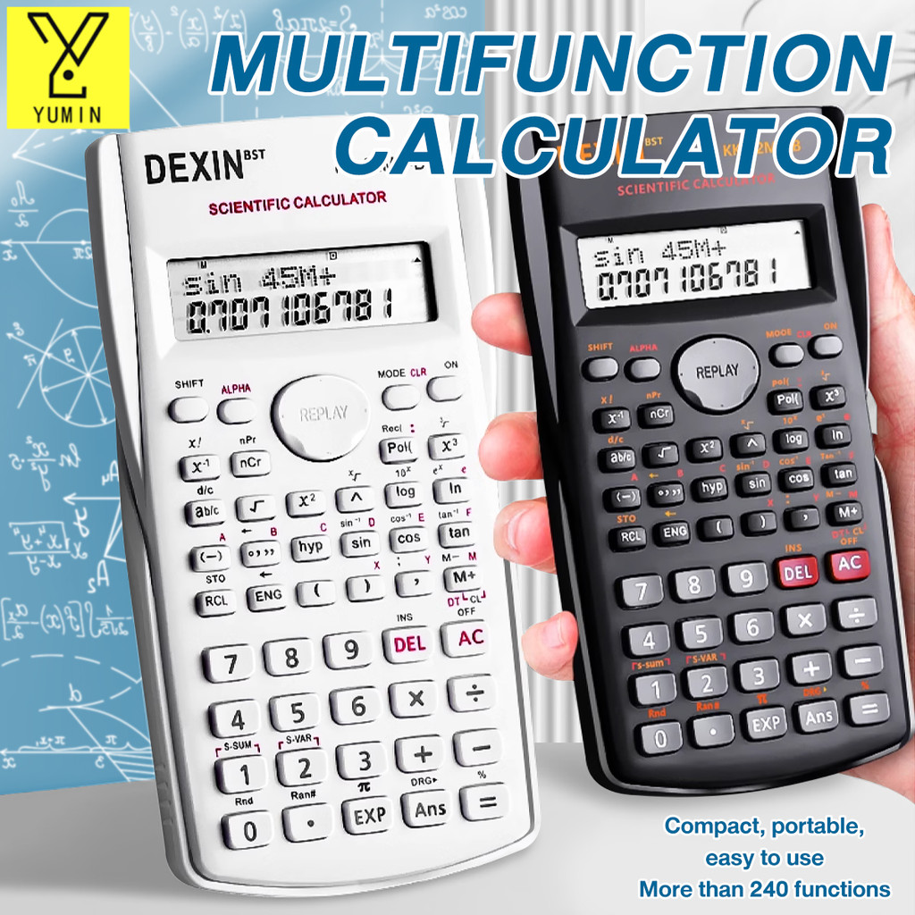 Electronic Scientific Calculator Accounting Function Engineering Exams Stationery School Essentials Kalkulator Saintifik