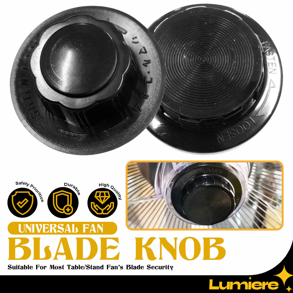 Table Fan Knob Universal Multi Fan Blade Knob Kunci Kipas Cap Blade Lock Panasonic Pensonic Kdk National Most Table Fan