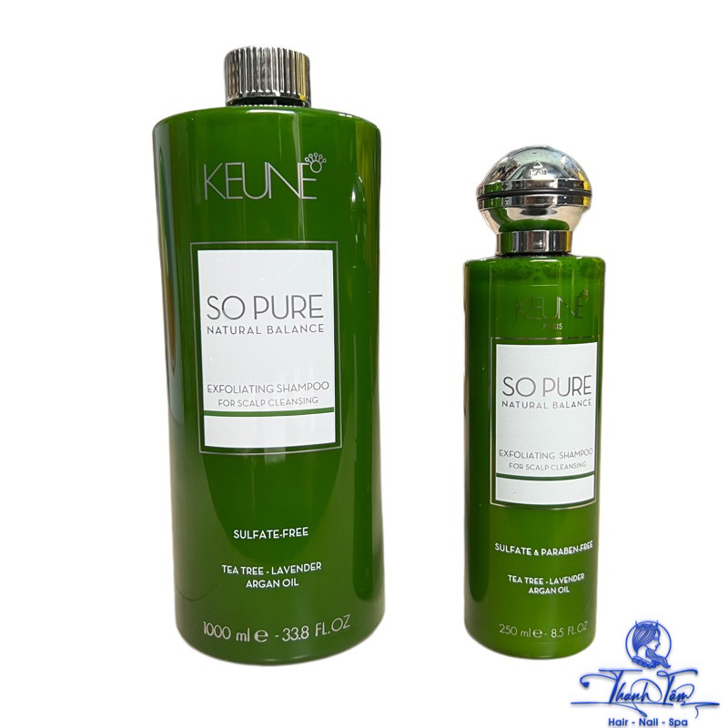 KEUNE So Pure Exfoliating Shampoo (for scalp cleansing) 1000ml - NK