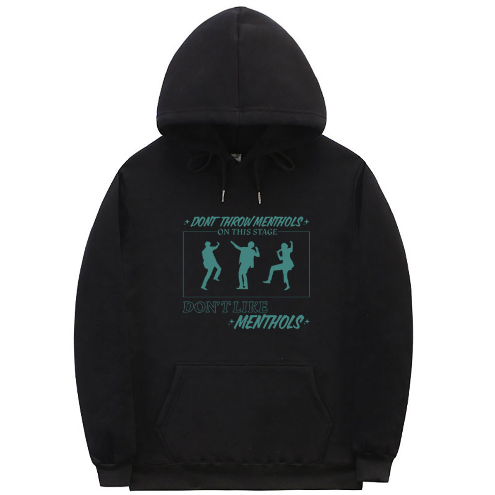 Rock Band The 1975 Matty Healy Don't Like Menthols Graphic Print Hoodie Men Women Vintage Indie Alternative Rock