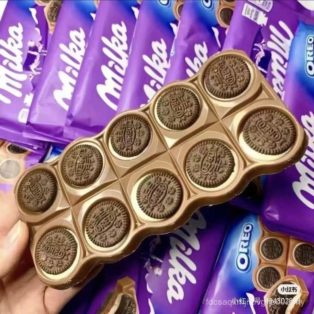 [Edisi Terhad] Buih Coklat Milka 3 Keping Sandwic Isi Oreo Brownie Mentega Koko Tulen UWWF