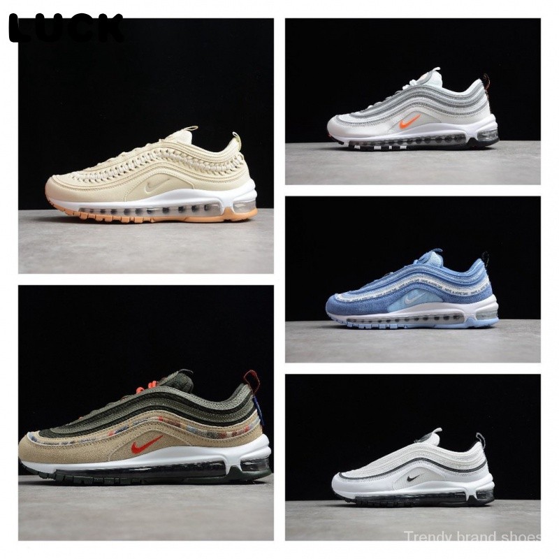 Big price Max 97 casual shoes mschf X INRI Jesus undefeated Black summit triple white metalic gold mens women water designer 97s Sean Wotherspoon sliver bullet trainers sneakers