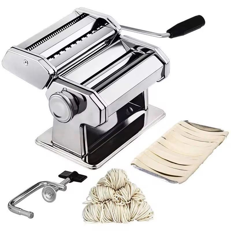 Noodle Maker Premium Noodle Maker Machine Stainless Steel Commercial Use for Pasta Dumpling Mesin Mee Kitchen Tools