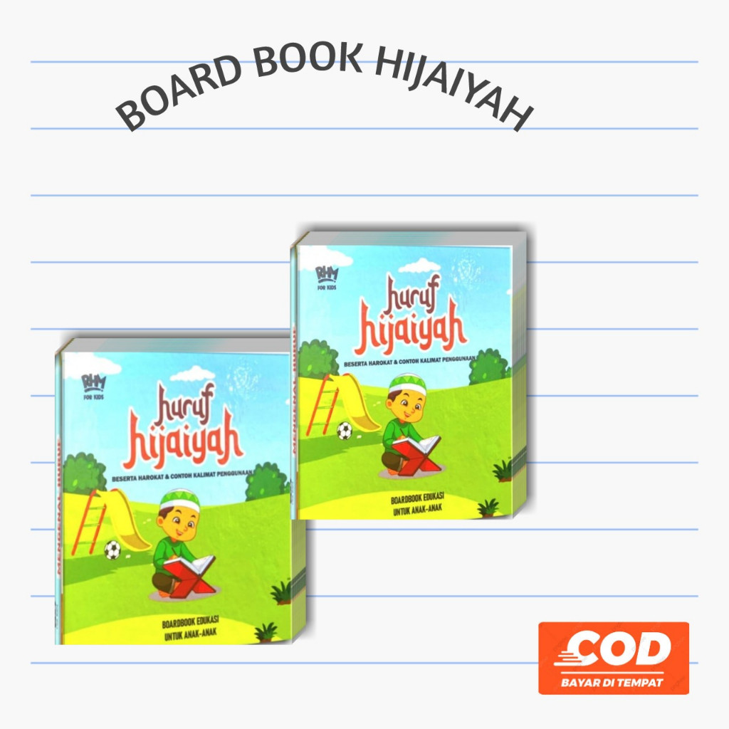 [BERKATSTORE12] Boardbook/educational Toys/Children's Boardbook/Islamic Board Book