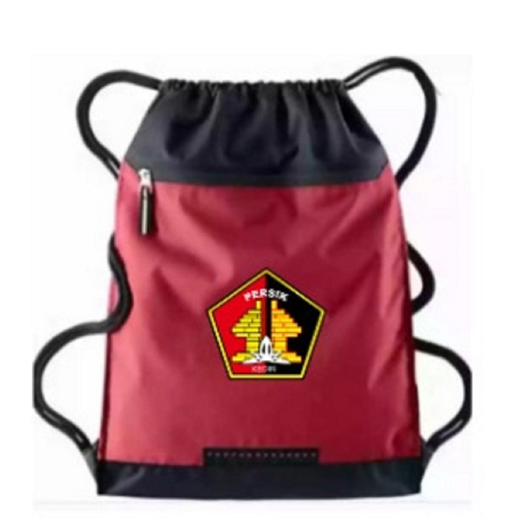 Portable Style Men's drawstring bag string sling Futsal Football Sports Persik Kediri Casual Trendy - Image 5