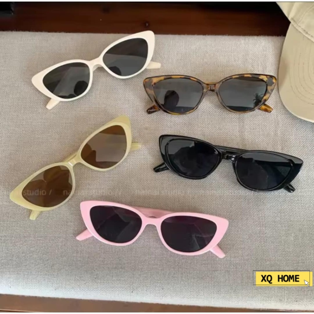 Cat Eye Women Luxury Sunglasses Luxury Brand Designer Vintage Eyewear Personalized Female Shades Sun Glasses