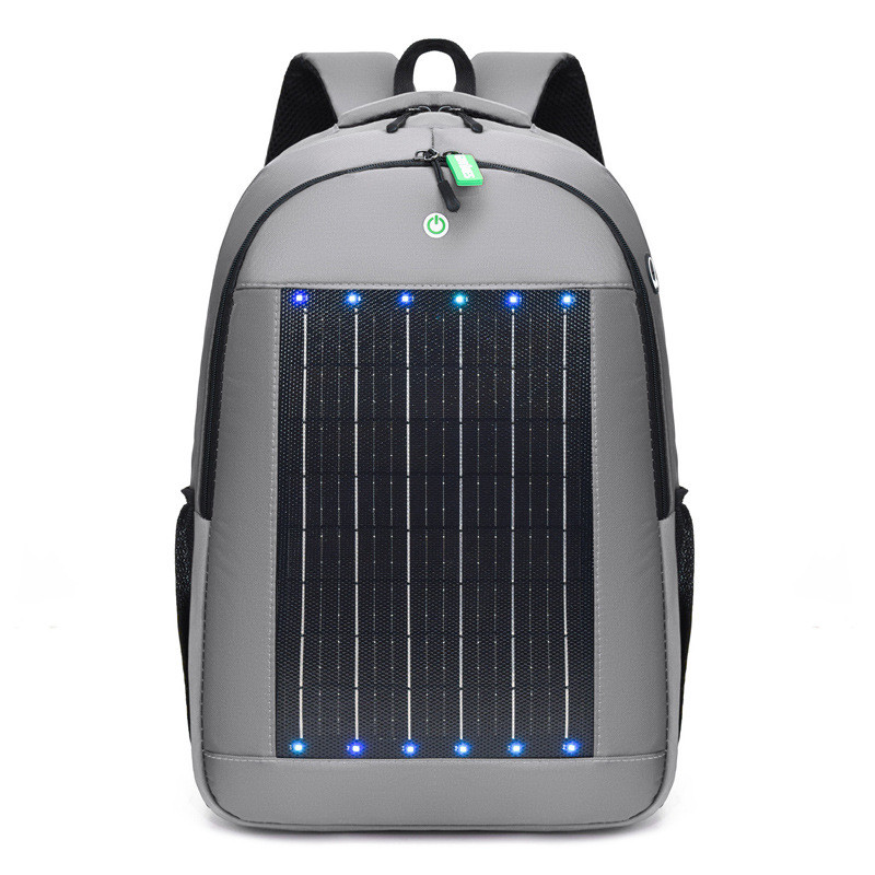 Hot Sale New Style Men's Backpack Outdoor Solar 2024 Business Casual Backpack Fashion Large Capacity Practical Travel Bag