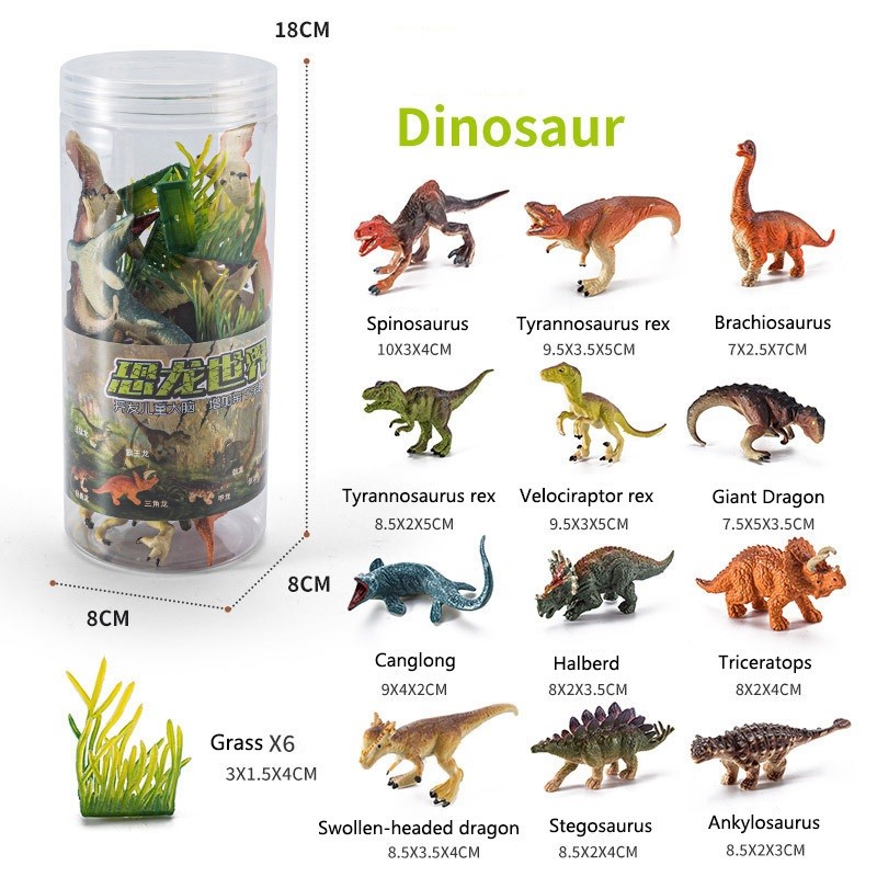 Kids Dinosaur Toys Marine animals Wild Poultry Farm Ocean Animals Insects Mainan Toys Kids Children gift