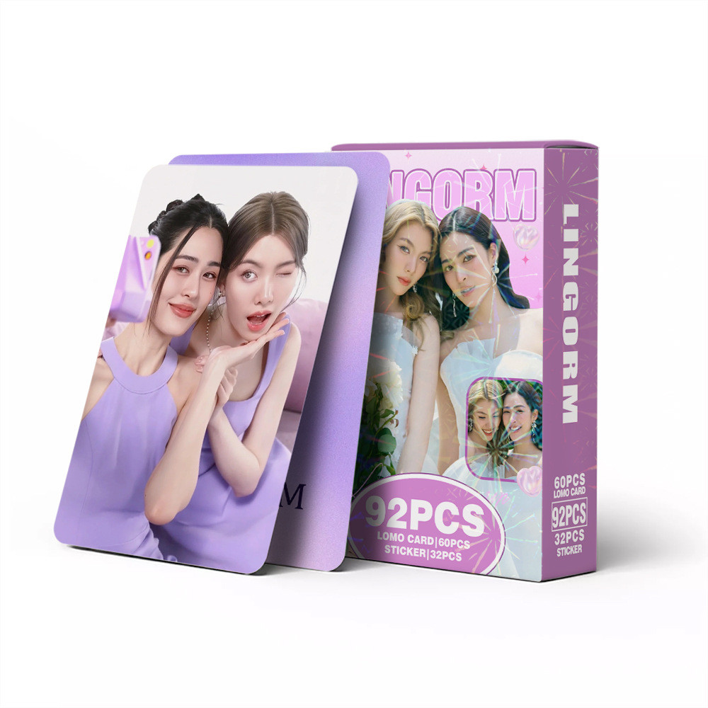92-124pcs Thai Star LINGORM Lomo Cards Gemini Fourth Joong Dunk Winny Satang Stickers Bangsaen Fight Club Photocards SKYNANI POND PHUWIN 4EVE DICE Postcards Fast Shipping YM