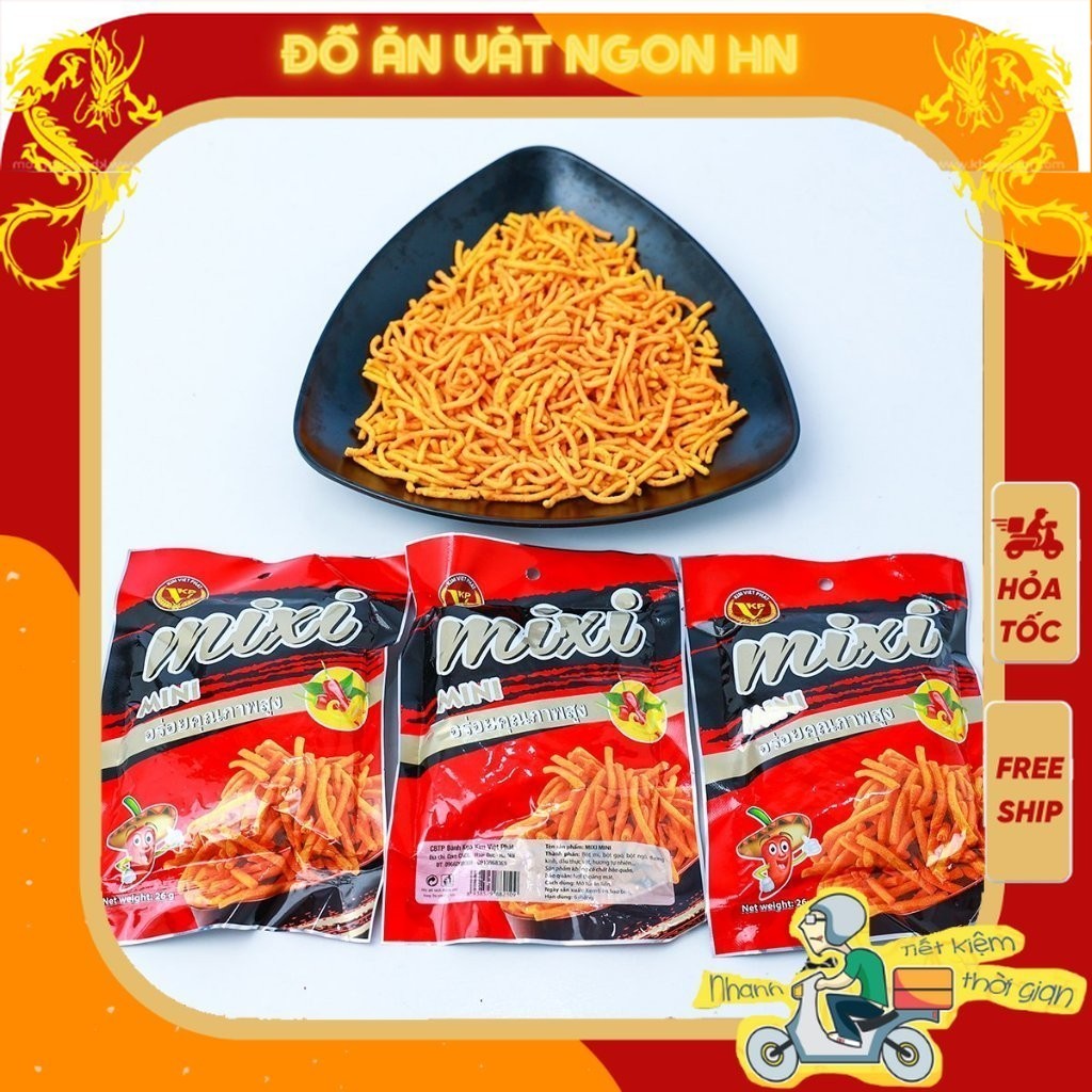 Combo of 30 mixi snacks to eat with snow lady