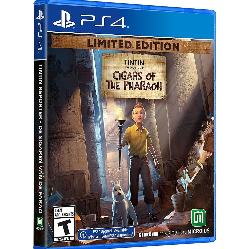 Tintin Reporter: Cigars of the Pharaoh - Limited Edition (Import version: North America) - PS4