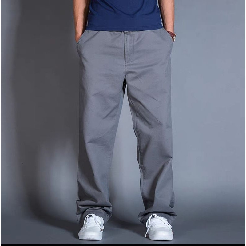 Multi Essential Celana Pria Sam Chinos Panjang Dewasa Taktik Outdor Sport Casual KOREAN STYLE - Image 4