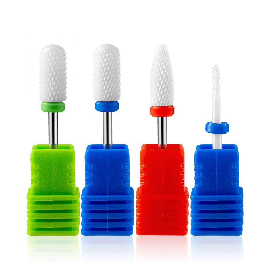 Workshop Hardware Ceramic Milling Cutter Nail Drill Bit Electric Bits Repair