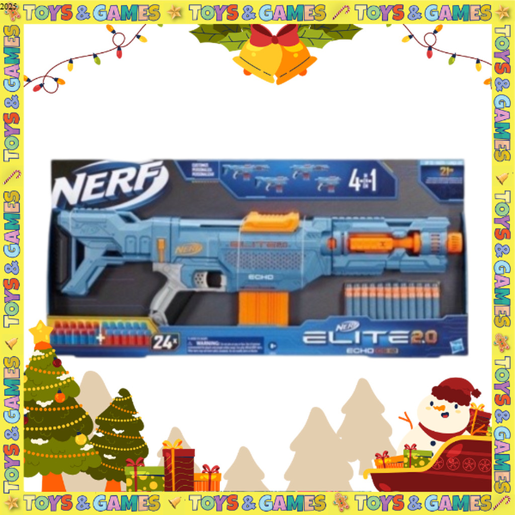 Nerf Elite 2.0 Echo CS-10 4in1 Blaster Toy Gun For Kids