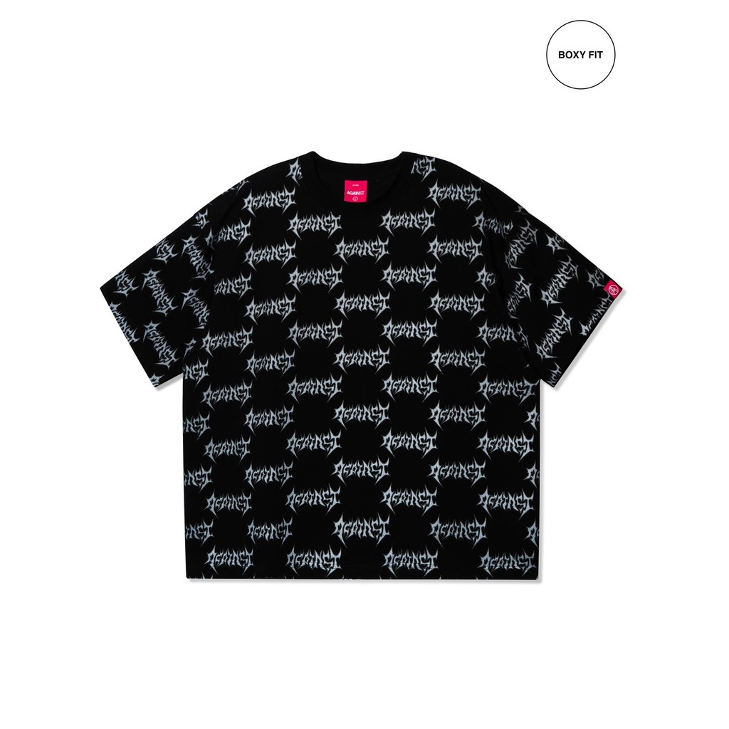 AGAINST LAB CHROME ALL OVER REFLECTIVE TEE
