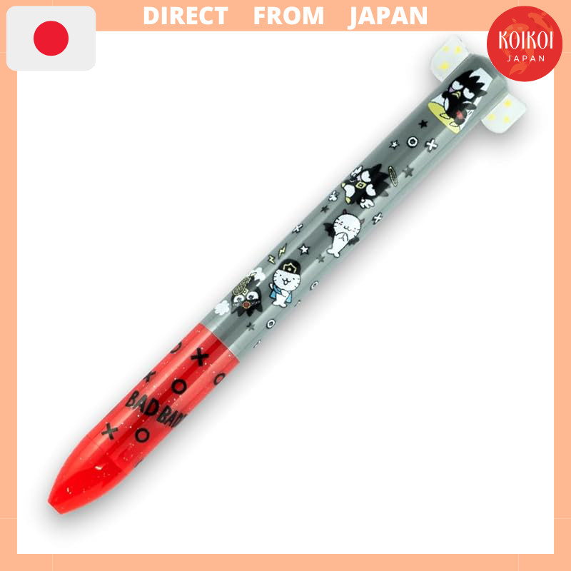 Bad Badtz-Maru [Black and Red 2-Color Ballpoint Pen] Mimi Pen/2 Sanrio Funbox Stationery Cute Character Goods Online Shopping