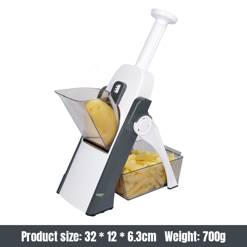 BSB 16 in 1 Adjustable Mandoline Slicer Chopper Easy Vegetables Fruits Meats Cutters Dicing Knife Kitchen Tool