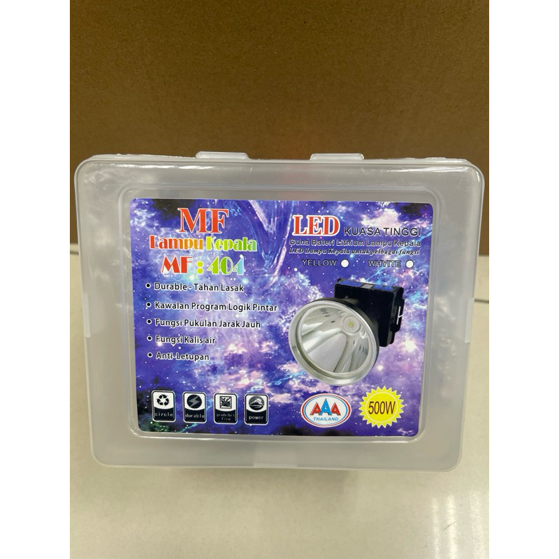 Headlamps mf-404 LED 500w Headlight Super bright headlamp Long-distance Headlamps for Running Fishing Camping
