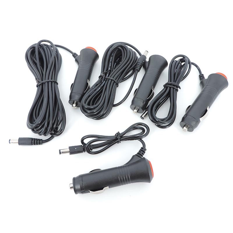 Quality Purpose DC 12V 24V Car Adapter Charger Lighter Power supply extension cable Plug Cord Switch Monitor Camera 2... - Image 3
