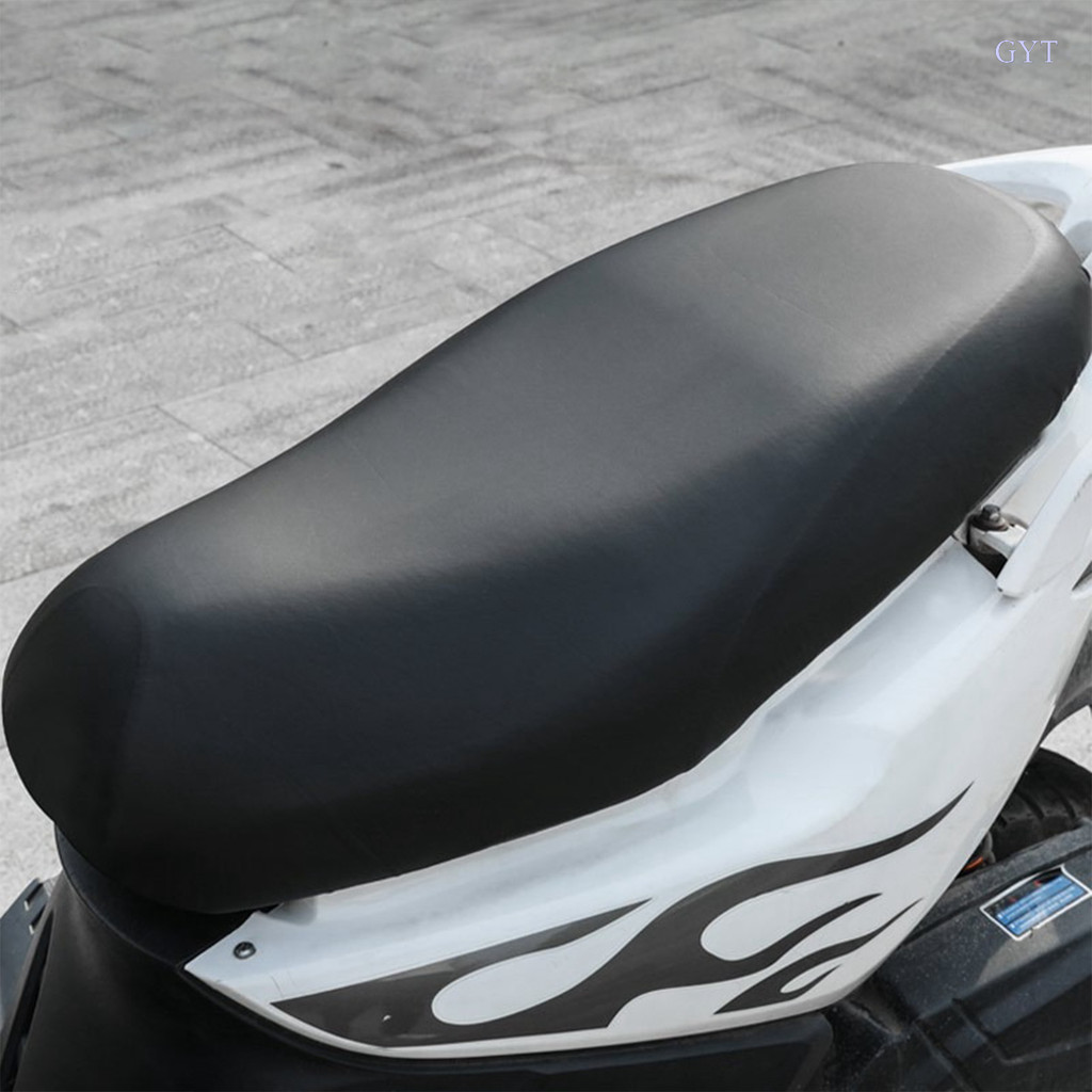 GYT Motorcycle Cushion Seat Cover Waterproof Dustproof Rainproof Sunscreen Motorbike Scooter Protector Cover Accessories Universal