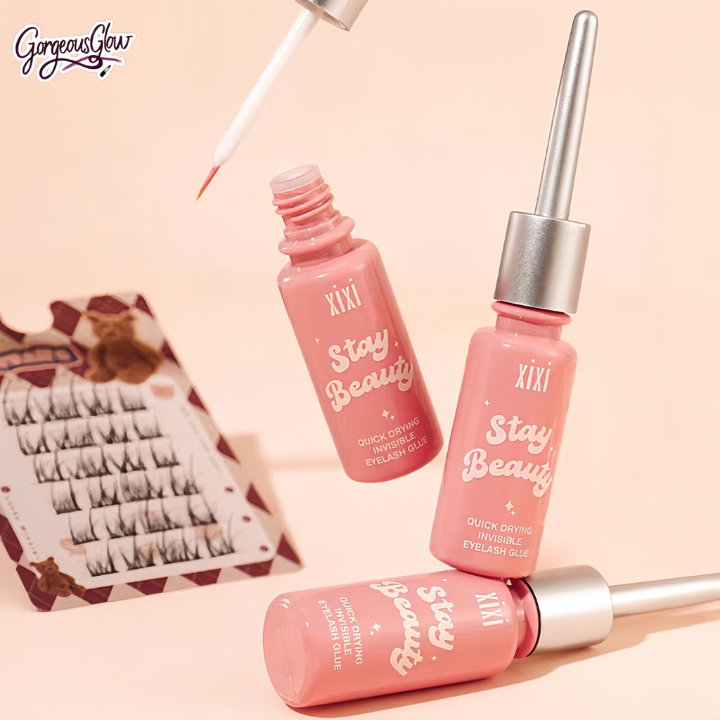 False Eyelashes Glue Waterproof 1-2 Seconds Fast drying Transparent Non-Irritating Eyelash Adhesive