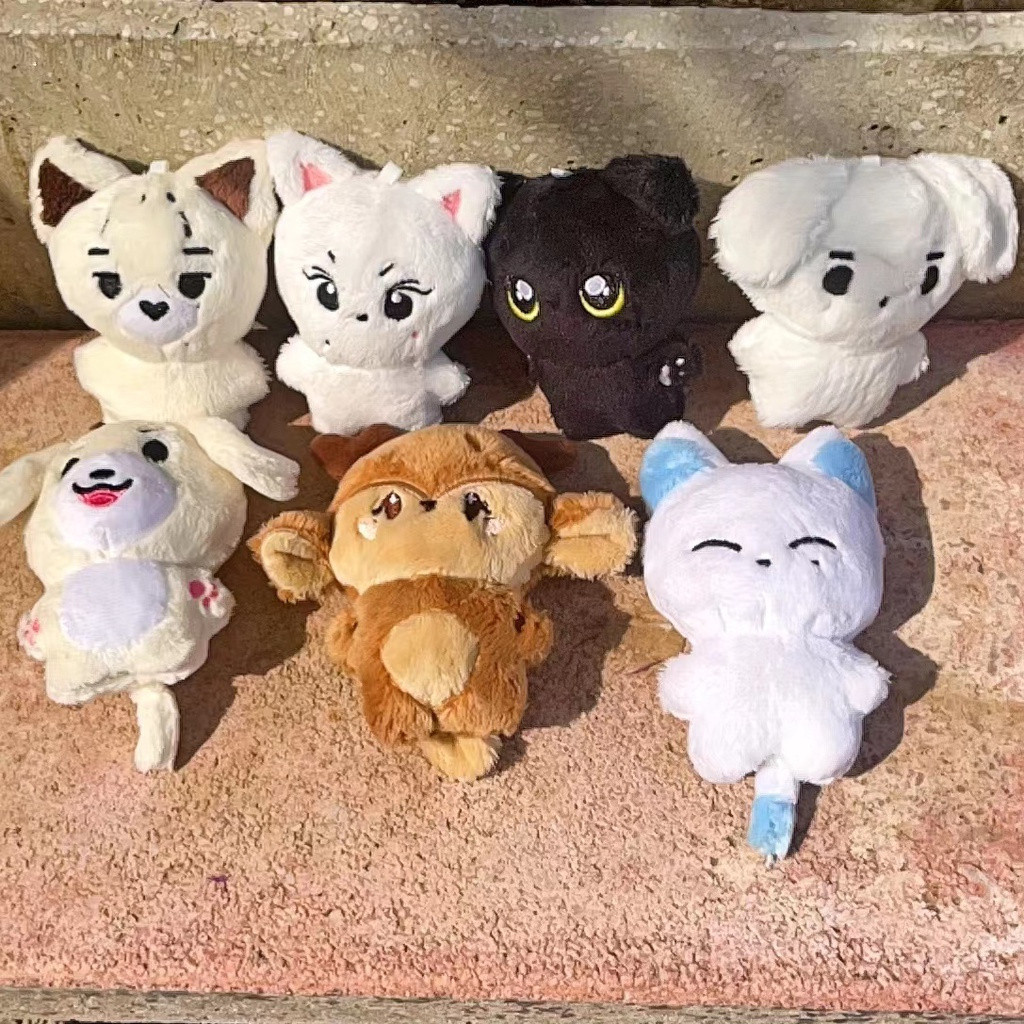 JFMM Kpop Idol Enhypen Cute Cartoon Characters 10cm Plush Doll HEESEUNG JAY SUNOO JAKE Stuffed Toys