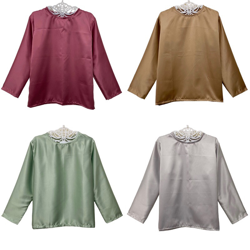 Reliable Purpose AINNA Luxury Satin Kebaya Cuff Brocade Inner Lining Graduation Wedding Entourage Quality