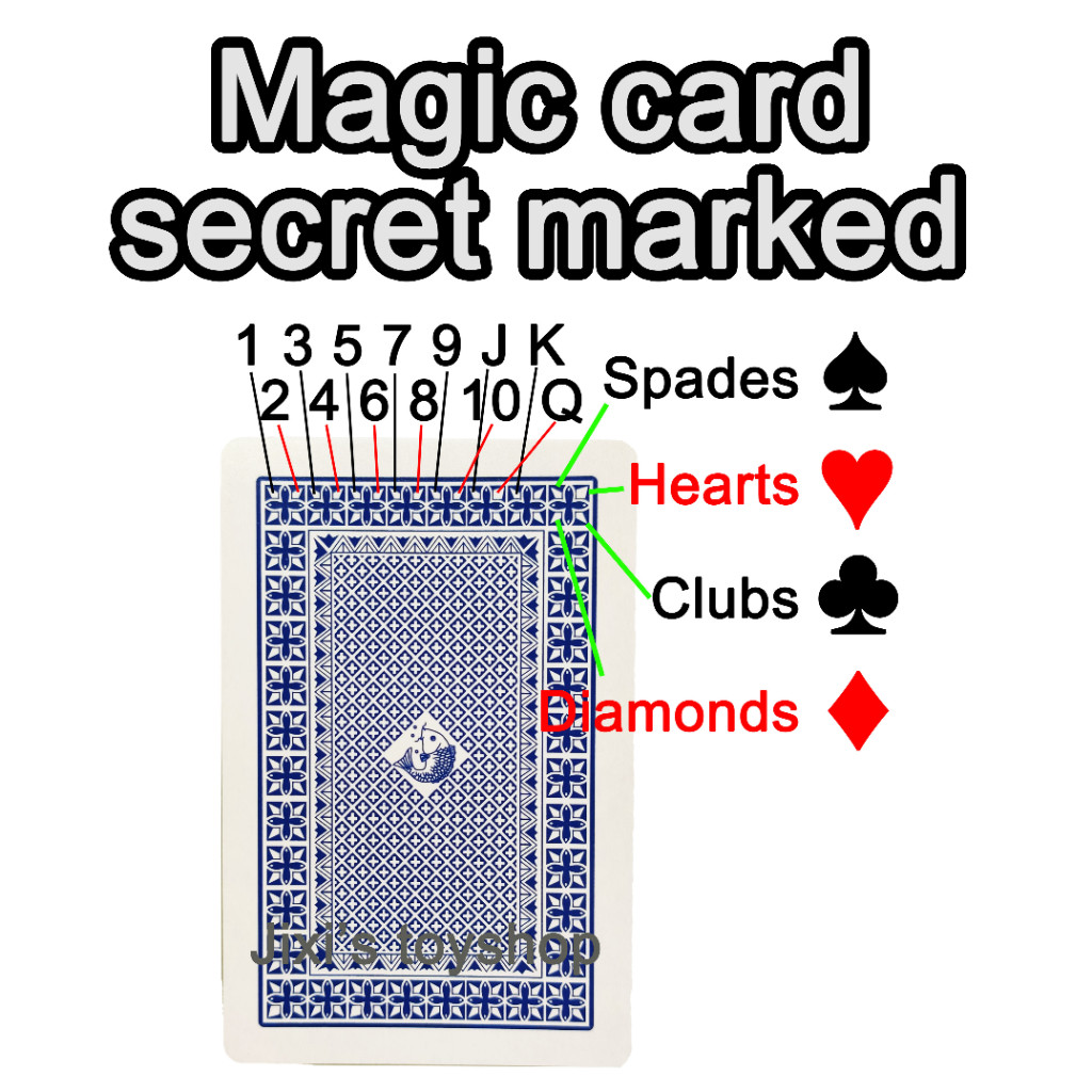 Premium Versatile Magic deck Secret marked playing card Easy recognize Have - Image 3