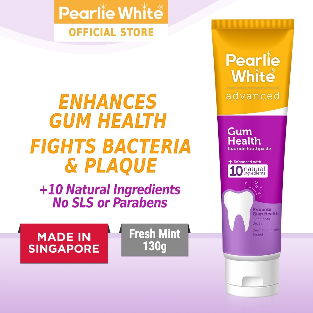 Pearlie White Advanced Gum Health Fluoride Toothpaste