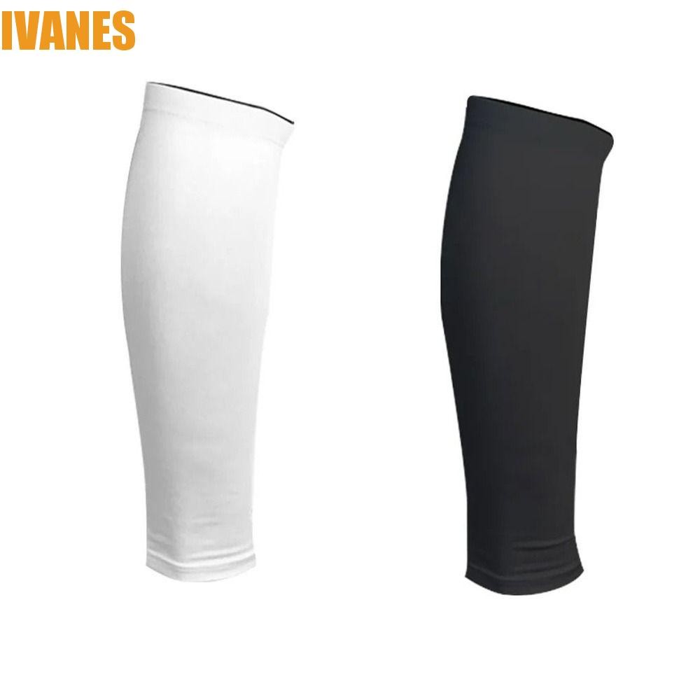 IVANES Leg Compression Sleeve, Shin Splint Support Leg Protection Sport Compression Calf Sleeve, Polyester Protection Breathable Calf Brace Basketball
