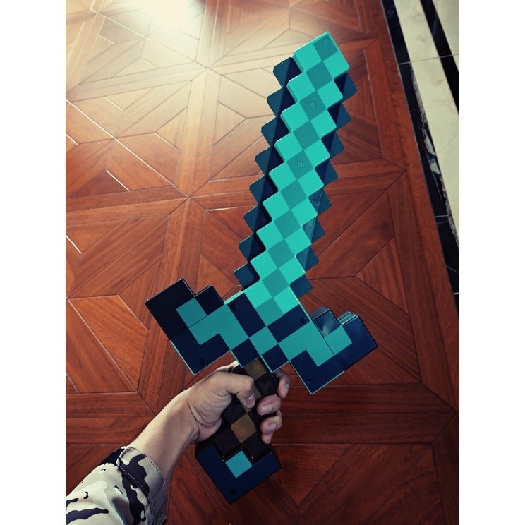 Essential Reliable Minecraft Plastic Toy Game Deformation Luminous Sound Color-changing Quality Premium - Image 3