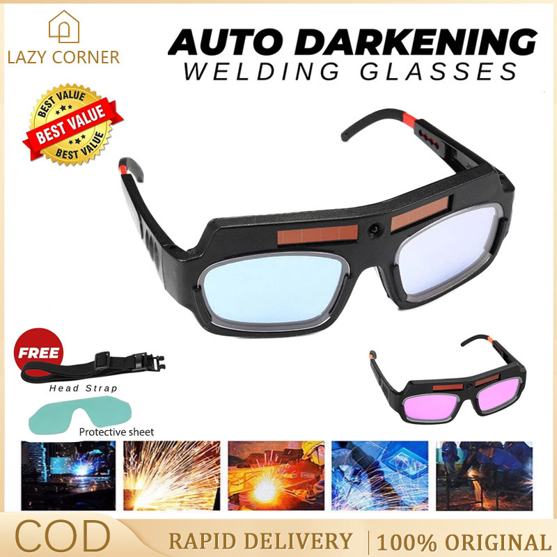 【COD】Solar Welding Mask Welding Goggles Auto Darkening Welding Glasses Eye Protection Welding Glass