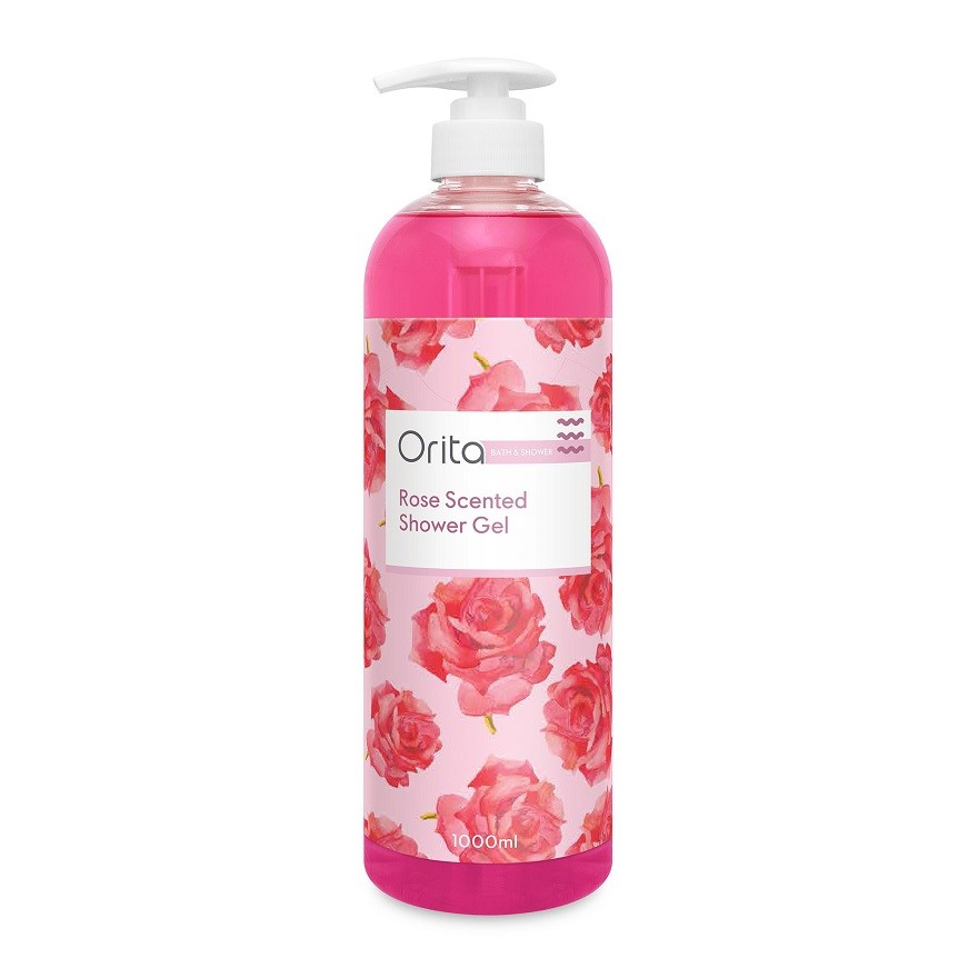 ORITA Rose Scented Shower Gel 1000ML