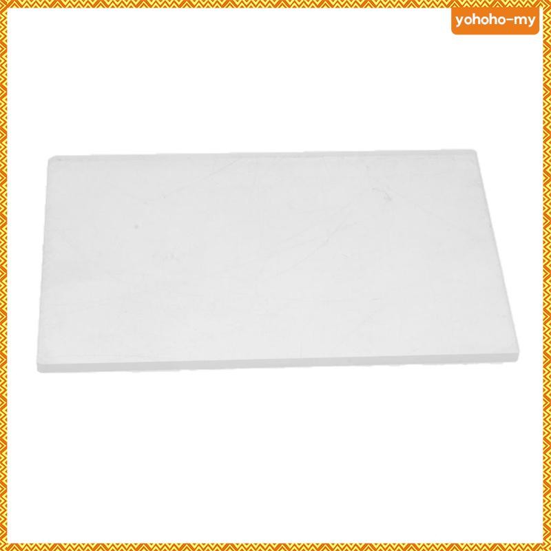 [YohohoMY] Handcrafted Useful Acrylic Transparent Clay Pottery Sculpture Tool Pressure Plate Acrylic Rolling Sheet 10x10cm / 10x15cm