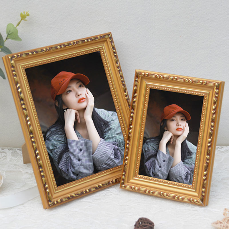 European Simple Solid Wood Photo Frame Empty Frame Photo Frame Photo Children 20cm 23cm 27cm Photo Frame Picture Frame Picture Frame Wall Hanging Retro European Simple Solid Wood Photo Frame Empty Frame Photo Children 20cm 23cm 27cm Photo Frame Picture Fr