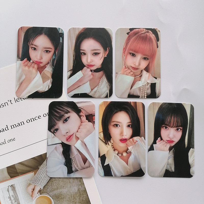 Diary Korean Product IVE New Album < I ve IVE > Song-playing Star Merchandise Same Style Postcard Photocard Fan Collection Card