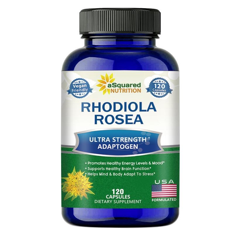 Rhodiola Rosea Powder 1000 Mg Supplement, Per Serving, Supports Fitness, Supports Stress Levels