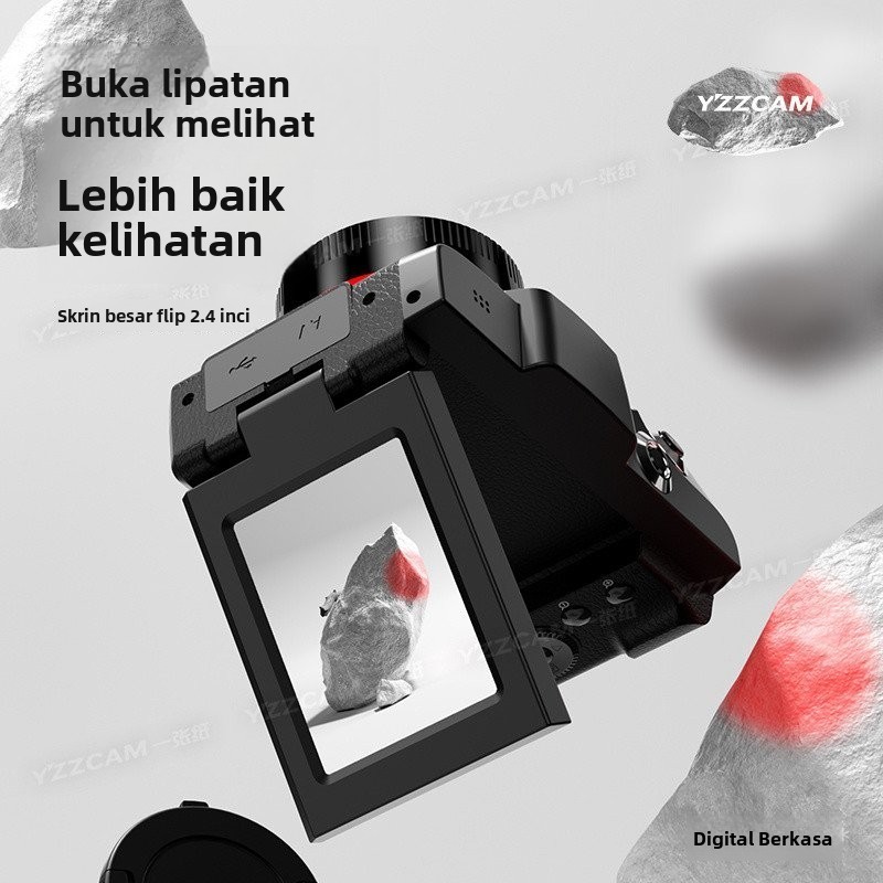 * Skrin flip ccd kawasan sekolah definisi tinggi dapat mengambil gambar diri sendiri, kamera digital, pesta pelajar, mini piksel tinggi, kamera refleks lensa tunggal mikro kanak-kanak