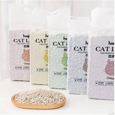 (1 CTN 10 PACK) Premium Super Clumping Cat Litter sand Tofu 6L/1.6KG Wangi Pasir Kucing Toufu Cat Toilet Kucing