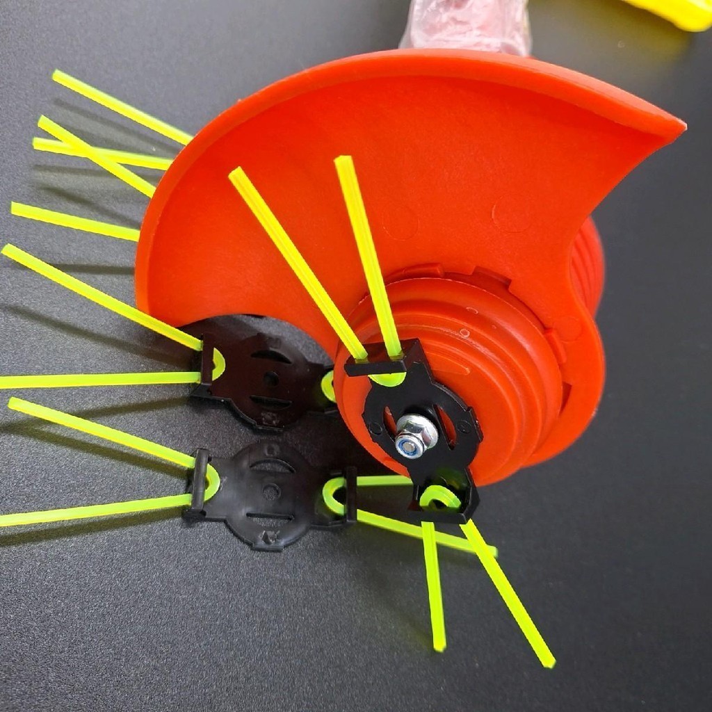 5 Biji Nylon Grass Trimmer Mata Potong Mesin Rumput Hardware Tool