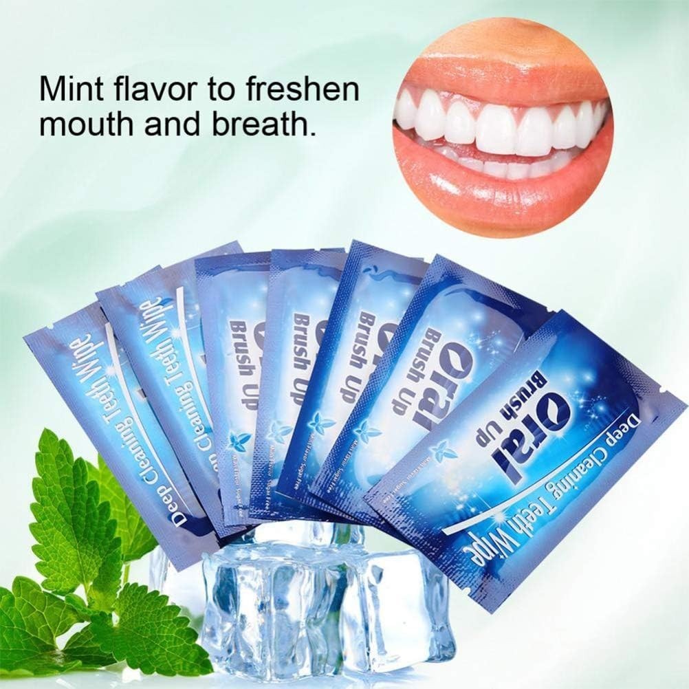 1 PC Finger Cot Teeth Wipes Oral Brush Disposable Dental Deeping Cleaning Whitening Stain Removal
