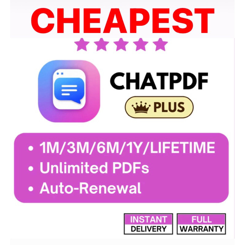 [Auto Delivery]     | PDF AI | Summarise & Answer Questions | Like ChatGPT but for PDFs