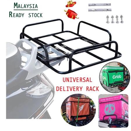 【Ready Stock】 Motorcycle Delivery Rack For Frame Bag / Bag Food Motorcycle Carrier Rack Bracket / Rack Bag Delivery Food