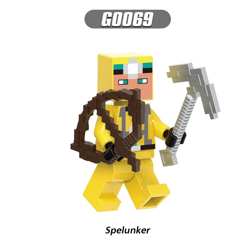 Children's assembly toys Building block figurine toys  minecraft model toys Children's gifts