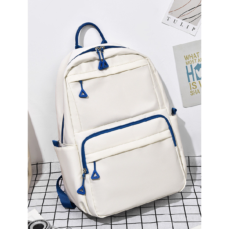 Student Schoolbag Sports Backpack Cycling Backpack Fashion Side Backpack Student Backpack Sports Backpack Fashion Casual Backpack Men Outdoor Backpack College Student Schoolbag Large Capacity Travel Leisure Contrast Color Computer Backpack