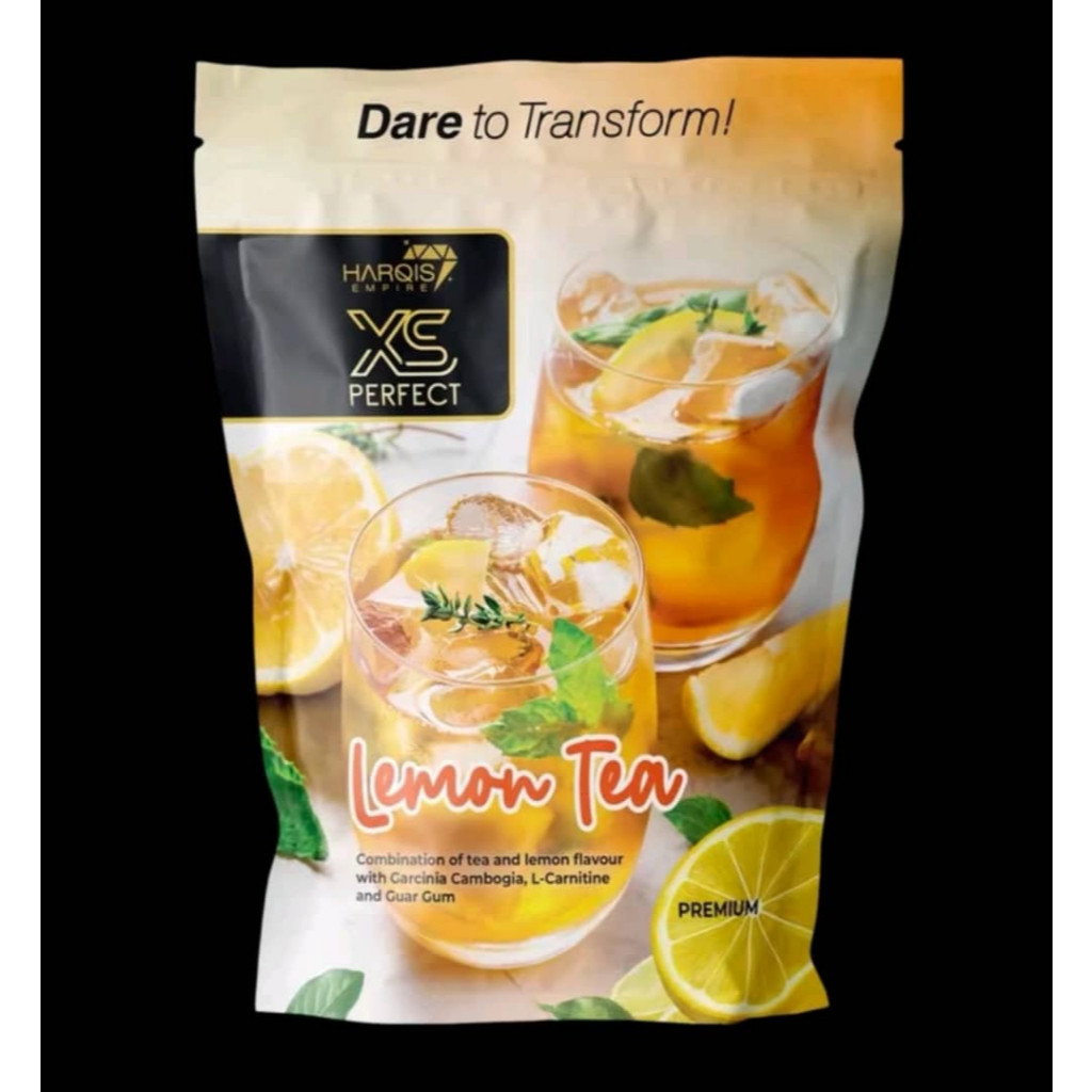 NEW! XS Perfect Lemon Tea With/With Out Detox - Ready Stock!