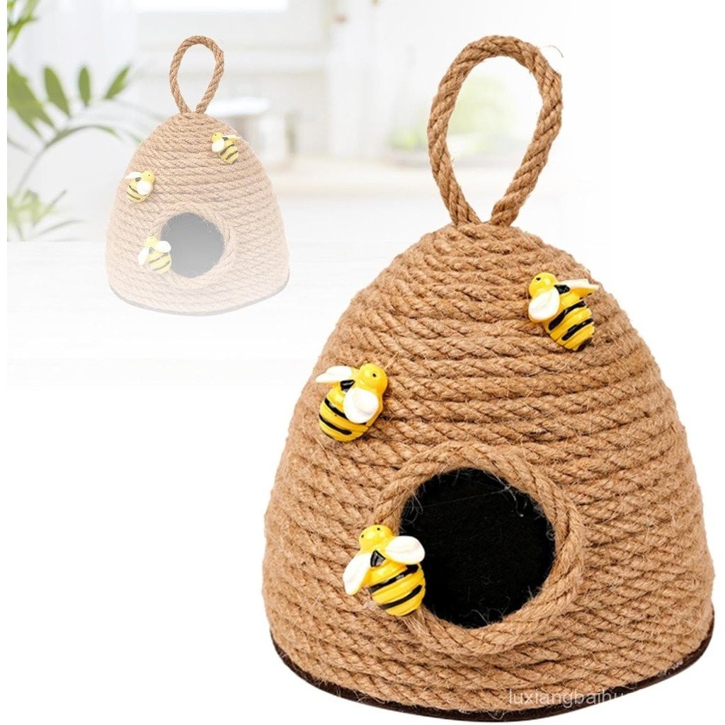 Bee Decor, Bee Hive Decor, Honeycomb Decor, Farmhouse Bee Decorations, Bee Themed Home Decor, Spring Bee Home Decor for Kitchen, Living Room, and Mantel, Suitable for Bee Day Home