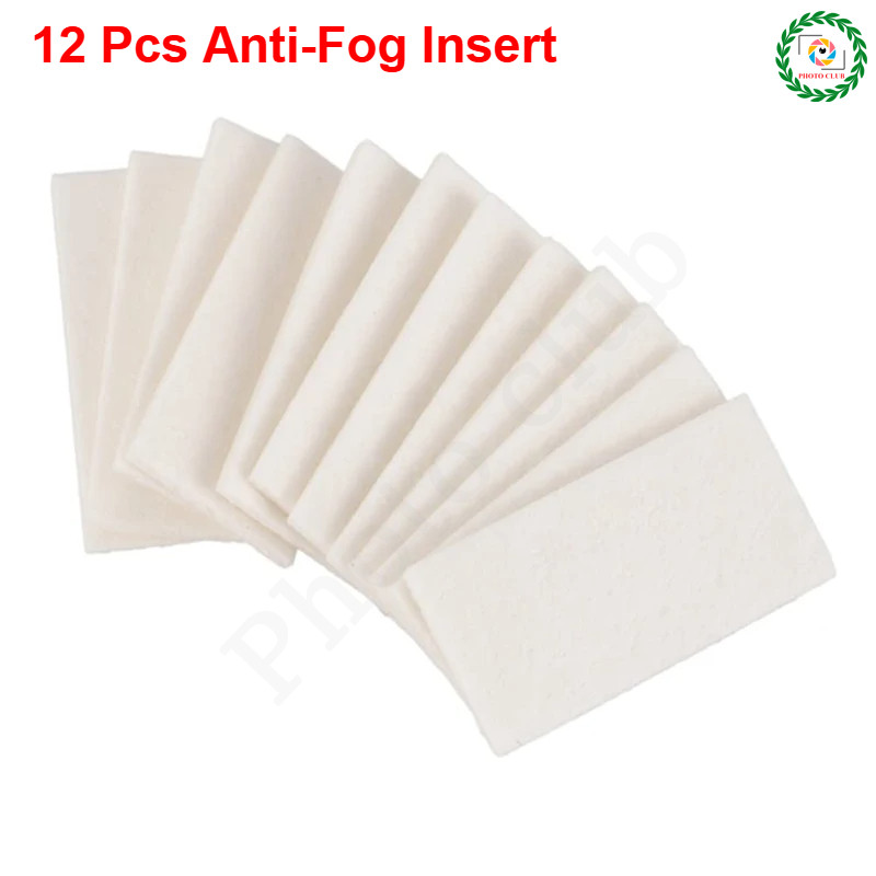 12 Pcs Anti-Fog Insert For DJI Action 5 pro/4/3 Pocket 3 Insta360 X4 X3 Ace Pro 2 GoPro 13 12 Underwater Case Anti Fog Accessory