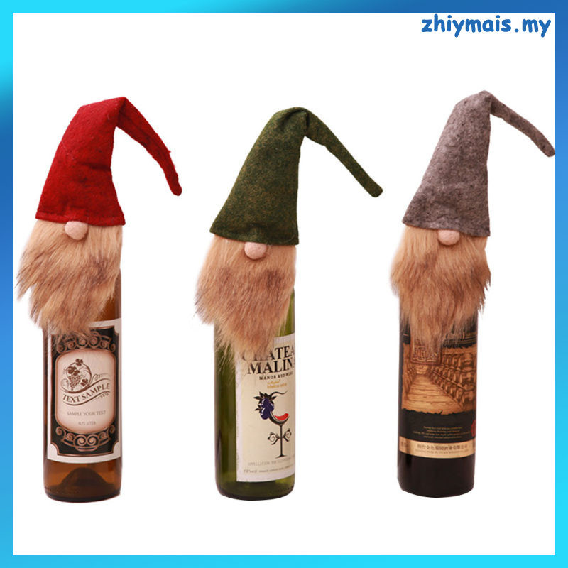 Christmas Decorations Swedish Gnomes Decorative Items Wine Bottle Sweater Favor zhiymais